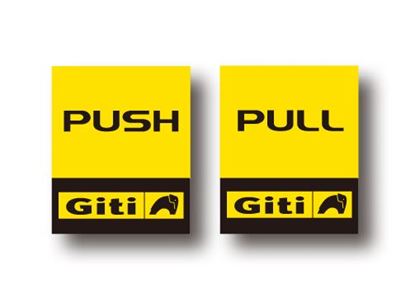 Picture of Push Pull Signs