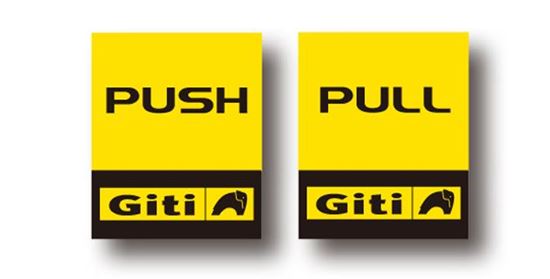 Picture of Push Pull Signs