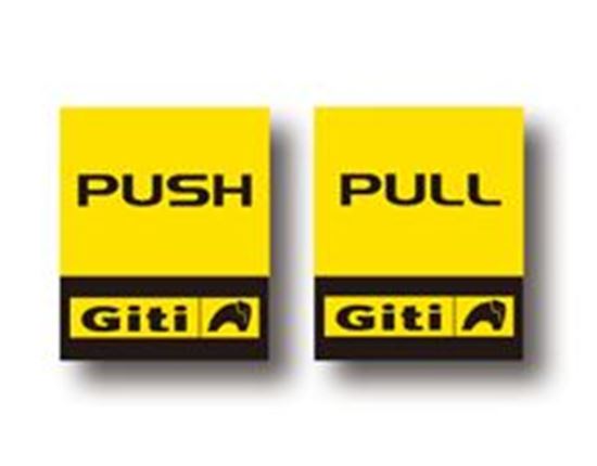 Picture of Push Pull Signs